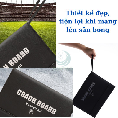 Bảng Ghi Chiến Thuật Bóng Chuyền Gấp Gọn – Dùng Cho HLViên Các Môn Thể Thao - Bảng Huấn Luyện Bóng Rổ/Bóng Đá/Bóng Chuyền – Full Set Nam Châm & Bút Bảng Ghi Chiến Lược Thể Thao Đa Năng – Dành Cho Huấn Luyện Viên