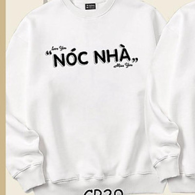 Áo Cặp Đôi Sweater form rộng nóc nhà trụ cột Mr.buffalo