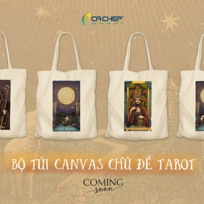 Túi canvas Tarot (Tùy chọn)