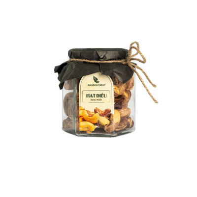 Hạt điều rang muối GARDEN FARM hũ 500g