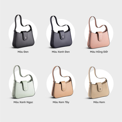 Túi Yuumy ( Thời trang nữ đi chơi, dự tiệc size 27 - Túi đeo vai da Seasand YN145 )