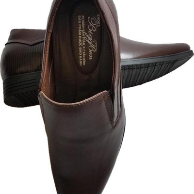 Giày Tây Tăng Chiều Cao Nam BIGGBEN Da Bò Thật GT69