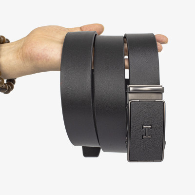 Thắt lưng nam, dây nịt nam da bò thật nguyên tấm Bụi Leather L110 - Khóa tự động, nhiều mặt khóa tùy chọn - Bảo hành 12 tháng