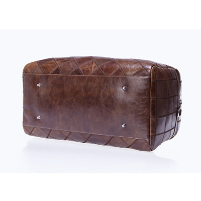 Túi trống. Túi du lịch BHM8885 chuẩn da bò thật