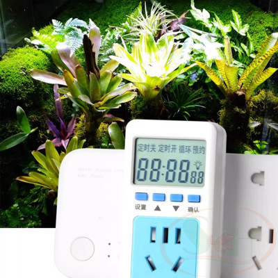 Hẹn giờ điện tử Mius Timer cài đặt chính xác theo giây bể thủy sinh bán cạn