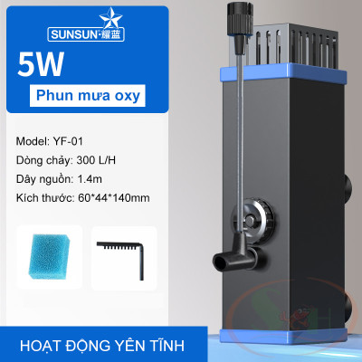 Lọc váng Sunsun Mini Surface Skimmer YF JY 01 / 02 / 03 hút váng dầu bể thủy sinh cá tép cảnh