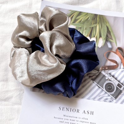 Cột Tóc Vải Scrunchies, Dây Buộc Tóc Scrunchies Nhiều Màu Hàn Quốc SC03 cực kì xinh xắn