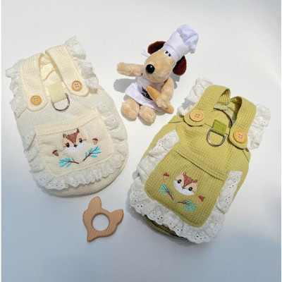 Áo đôi, áo cặp vải cotton cho Chó Mèo , Áo Giữ ấm, có tay. Quần Áo Thú Cưng