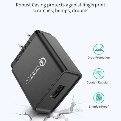 Ugreen UG20904CD122TK 18W qc3.0 sạc nhanh USB Quick Charge 3.0 màu đen - HÀNG CHÍNH HÃNG