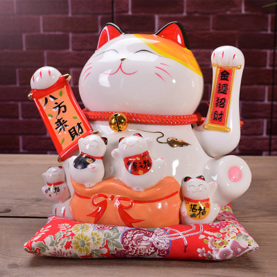 Mèo thần tài may mắn vẫy tay 6868|phongthuygiaphat