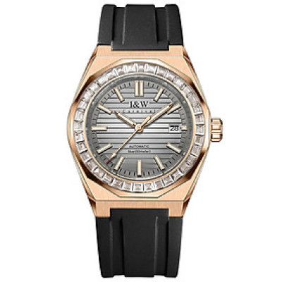 Đồng Hồ Nam I&W Carnival 733G15 Chính Hãng Full Box Chống Nước Kính Chống Xước Dây Silicon Cao Cấp BH 60T (Máy Cơ Tự Động)