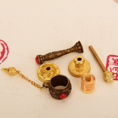 MẶT DÂY CHUYỀN KINH LUÂN ĐEO CỔ BẰNG ĐỒNG