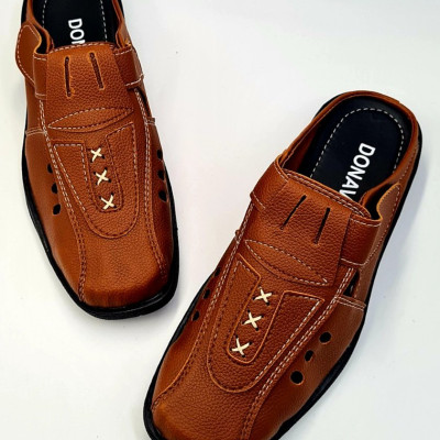 Giày lười nam DONAVY thanh lịch may full quai và đế bao đi mưa