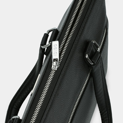 Túi xách công sở nam nữ đựng tài liệu A4 da thật cao cấp IDIGO MB1 - 16001, túi đựng laptop 14 inch