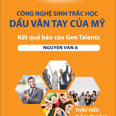 Sinh Trắc Vân Tay Gen Talents – Combo Gia đình 3 – 4 Bài Báo Cáo Đầy Đủ 4 Module – Tặng Bảo Hiểm Tai Nạn PRU-BẢO VỆ 24/7 Cho Cả Gia Đình