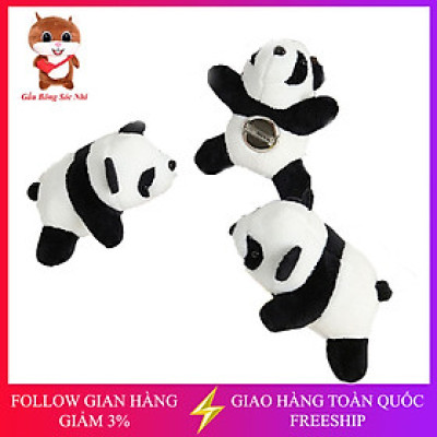 Trâm cài gấu trúc treo áo, balo, túi xách