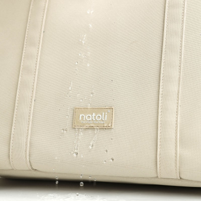 Túi tote nữ có khóa kéo Thương hiệu NATOLI, đựng laptop, đeo vai cao cấp BST Elegant Shockproof Tote Bag T17