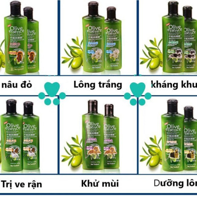 Sữa Tắm Dành Riêng Cho Chó Mèo OLIVE ESSENCE 450Gr