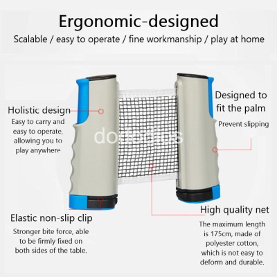 Lưới bóng bàn có thể thu gọn kích thước tiêu chuẩn thi đấu A060 - Chính hãng dododios