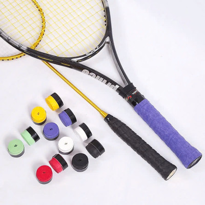 Quấn cán cán vợt cầu lông, quấn cán pickleball tennis đủ màu, Quấn cán vợt  trơn giao màu ngẫu nhiên