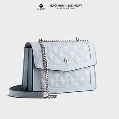 Túi Yuumy ( Thời trang nữ đi chơi nắp gập size 22 - Túi đeo chéo da Seasand YN140 )