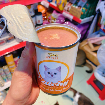 PATE CATCHY DÀNH CHO MÈO LON 400G