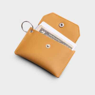 Ví Yuumy ( Thời trang nữ nắp gập cỡ nhỏ - Ví móc khóa da Seasand YMK16 )