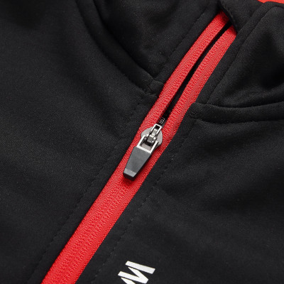 Wosawe Men Winter Cycling Jacket Windproof Thermal Fleece Bike Jacket for Mountain Biking Running Skiing Hiking