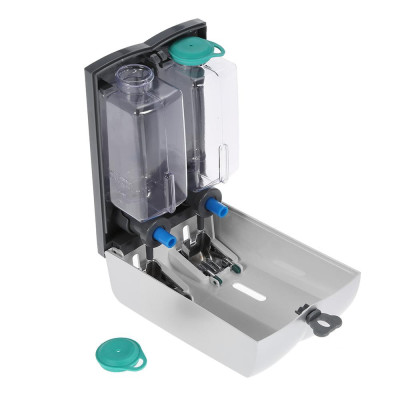 Hộp đựng dầu gội treo tường 2 ngăn bằng chất liệu ABS