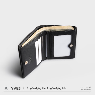 Ví Yuumy ( Thời trang nữ dáng đứng cầm tay nhỏ gọn - Ví da Verein YV83 )