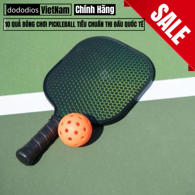 Bóng pickleball thi đấu tập luyện chuyên nghiệp ngoài trời 40 lỗ đủ màu chất lượng quốc tế - Chính hãng dododios, Banh Pickleball