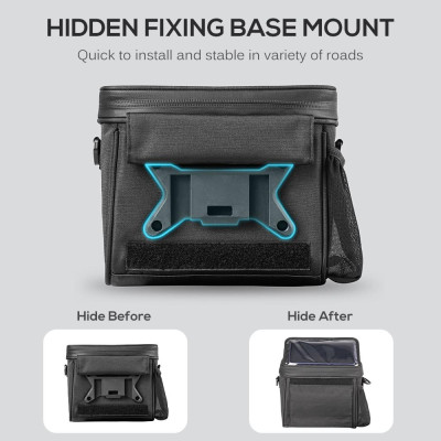 WHEEL UP Touch Screen Bike Front Frame Bag Bicycle Phone Bag Phone Holder EVA Handlebar Bag Cycling Front Storage Bag