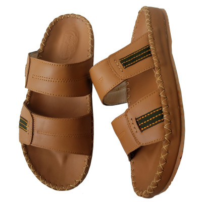 Dép Nam BIGGBEN Da Bò Thật Cao Cấp DN80