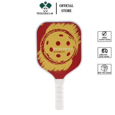 [Hoả tốc Hà Nội] Vợt pickleball trẻ em sợi thuỷ tinh siêu nhẹ, tay cầm chống trơn trượt, bề mặt fiber glass - Hàng chính hãng