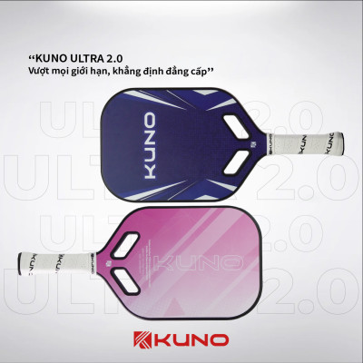 Vợt Pickleball KUNO Utra 2.0 Chính Hãng, phù hợp mọi người chơi, dòng vợt đúc ép nóng cao cấp bền bỉ