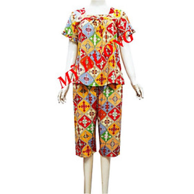 [40kg - 80kg] Đồ Bộ Măc Nhà lanh( tole) dày dặn thoáng mát thấm hút mồ hôi