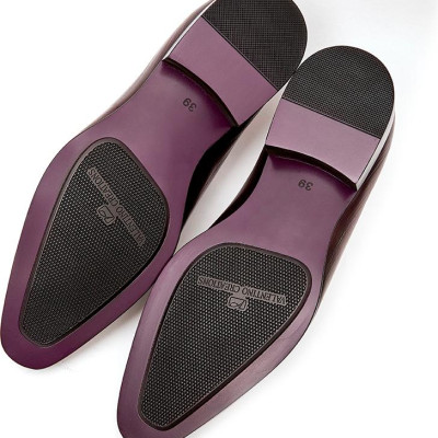 Giày da-Valentino Creations-VAB-302-COF