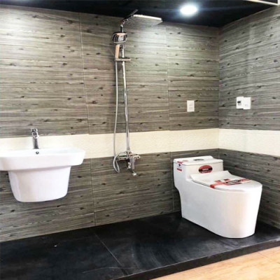 Bộ 10 Tấm Xốp Dán Tường Vân Gỗ Xám Cách Âm, Chống Va Đập, Bền Đẹp, Sang Trọng