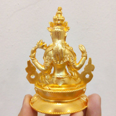 Tượng phật quan âm tứ thủ hợp kim