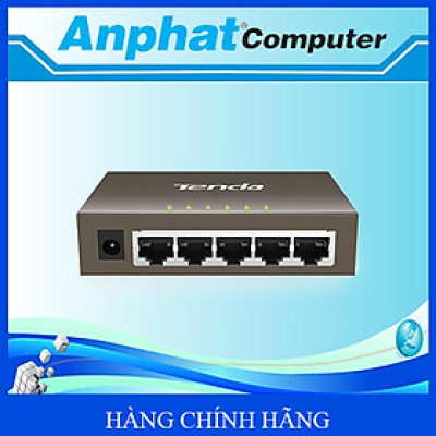 Bộ chia mạng Switch Tenda TEG1005D 5 cổng Ethernet 1000Mbps - Hàng Chính Hãng