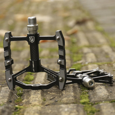 Hai cái bàn đạp xe đạp leo núi WHEEL UP hợp kim nhôm, siêu bền, chống trượt