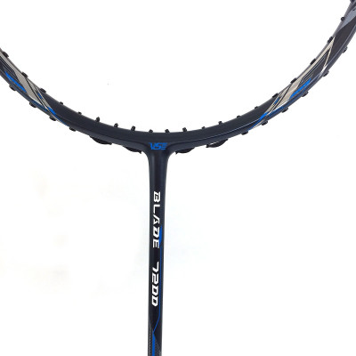 Vợt Cầu Lông VS 7200 BLADE - Tặng kèm cước + quấn cán vợt -đen pha xanh