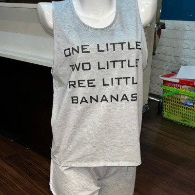 Bộ Đồ Thun Cotton 3 Món Năng Động