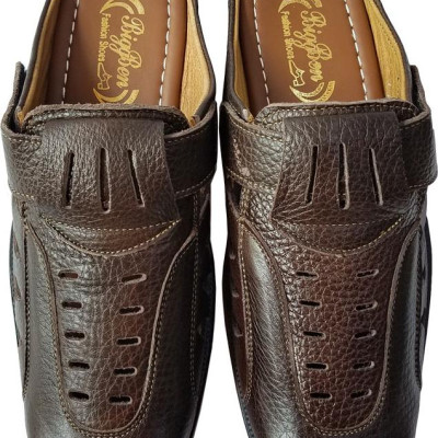 Dép SaBo Nam BIGGBEN Da Bò Thật Cao Cấp SB26