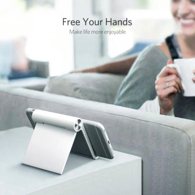 Ugreen UG30285LP106TK Màu Trắng Giá đỡ Điện thoại + Máy tính bảng để bàn - HÀNG CHÍNH HÃNG
