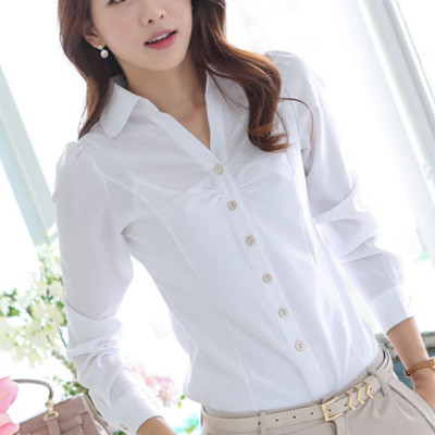 Sơ mi nữ công sở tay dài sm44