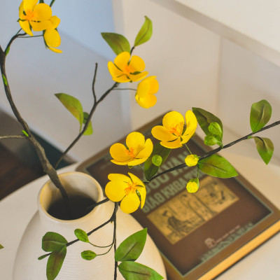 Hoa giấy handmade trang trí Tết, Cành Hoa Mai handmade , Maypaperflower - hoa giấy nghệ thuật, hoa cắm bình, decor nhà ở