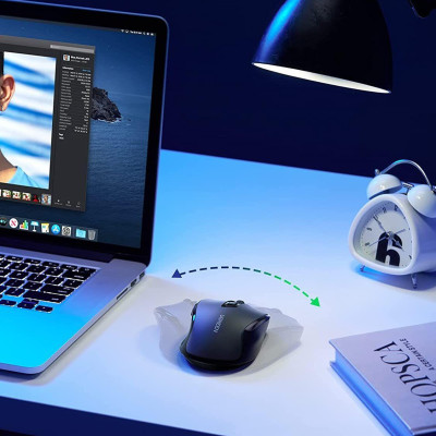 Ugreen UG90545MU006TK 4000DPI 2.4G Chuột không dây im lặng - Silent công thái học 5 cấp độ 4000 DPI 6 nút - HÀNG CHÍNH HÃNG