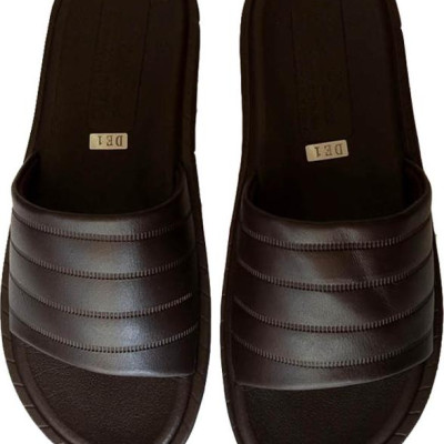 Dép Nam Bảng Ngang BIGGBEN Da Bò Thật DN61