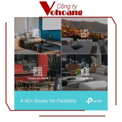 TP-Link Archer MR600 Router Wi-Fi Gigabit Băng Tần Kép 4G+ Cat6 AC1200 - Hàng chính hãng